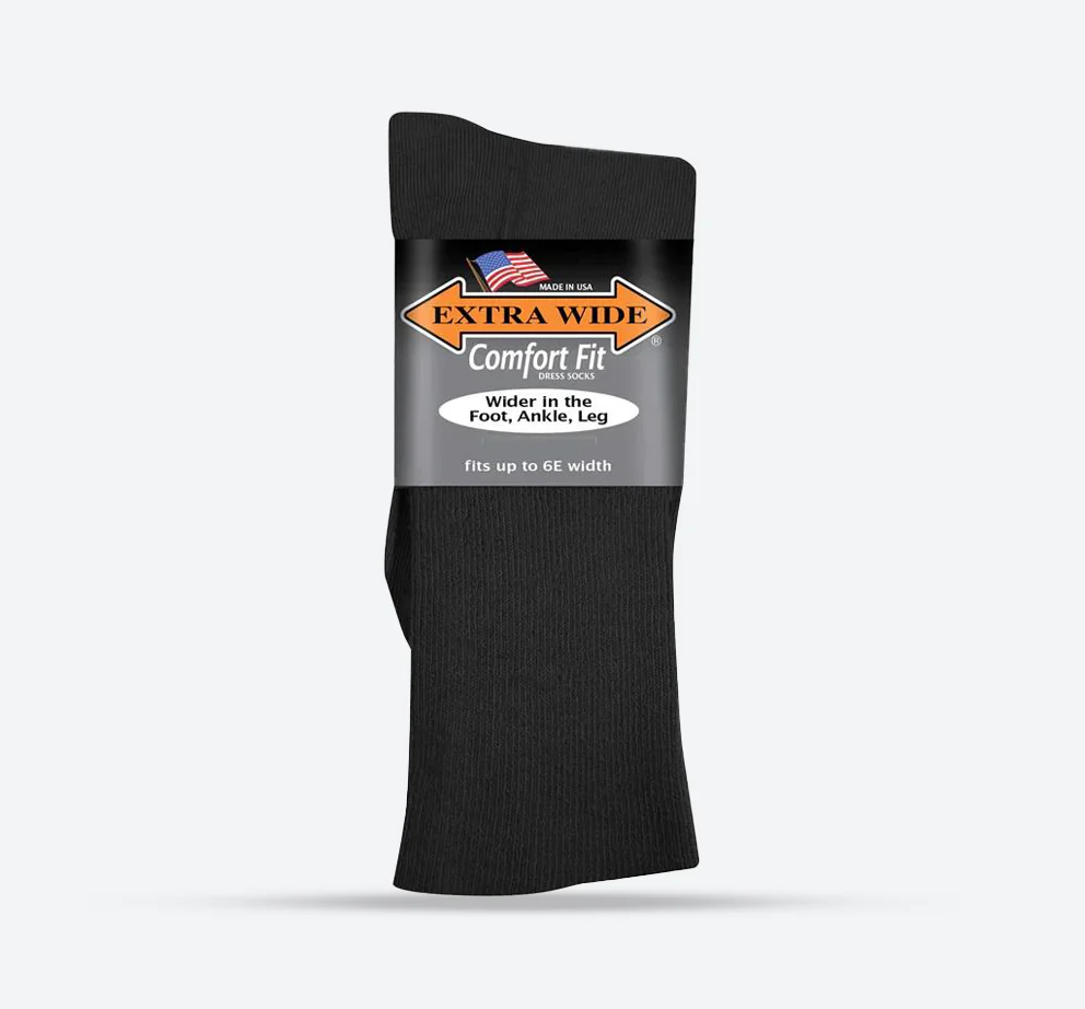 Mens Extra Wide Compression Socks