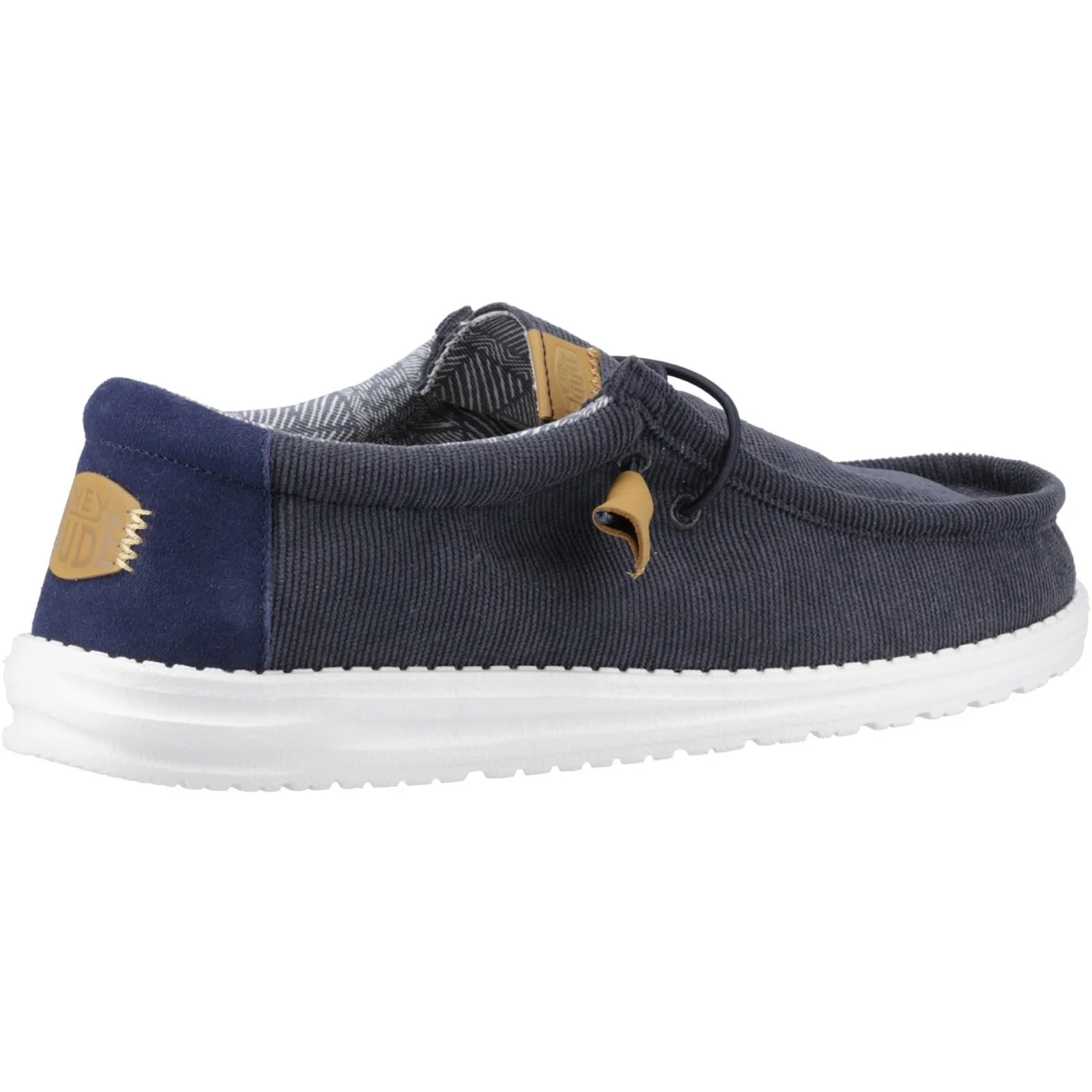 Men's Heydude 40163 Wally Corduroy Classic Slip On Shoes - Navy - Image 4