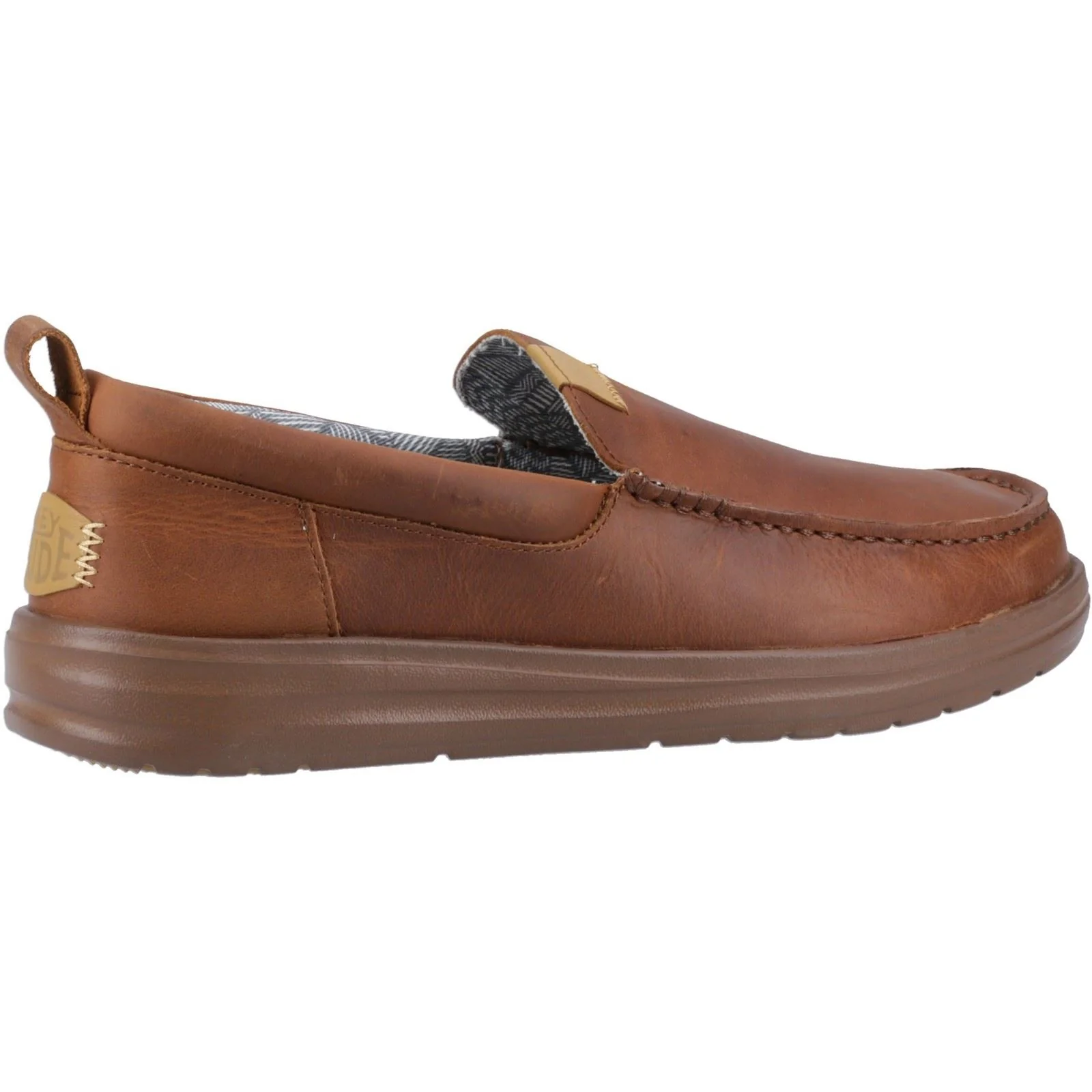 Men's Heydude 40173 Wally Grip Moc Craft Leather Shoes - Image 4