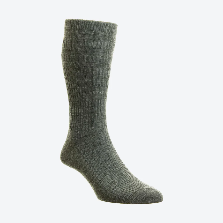 Mens HJ HALL Softop HJ190 Wool Socks - Image 5