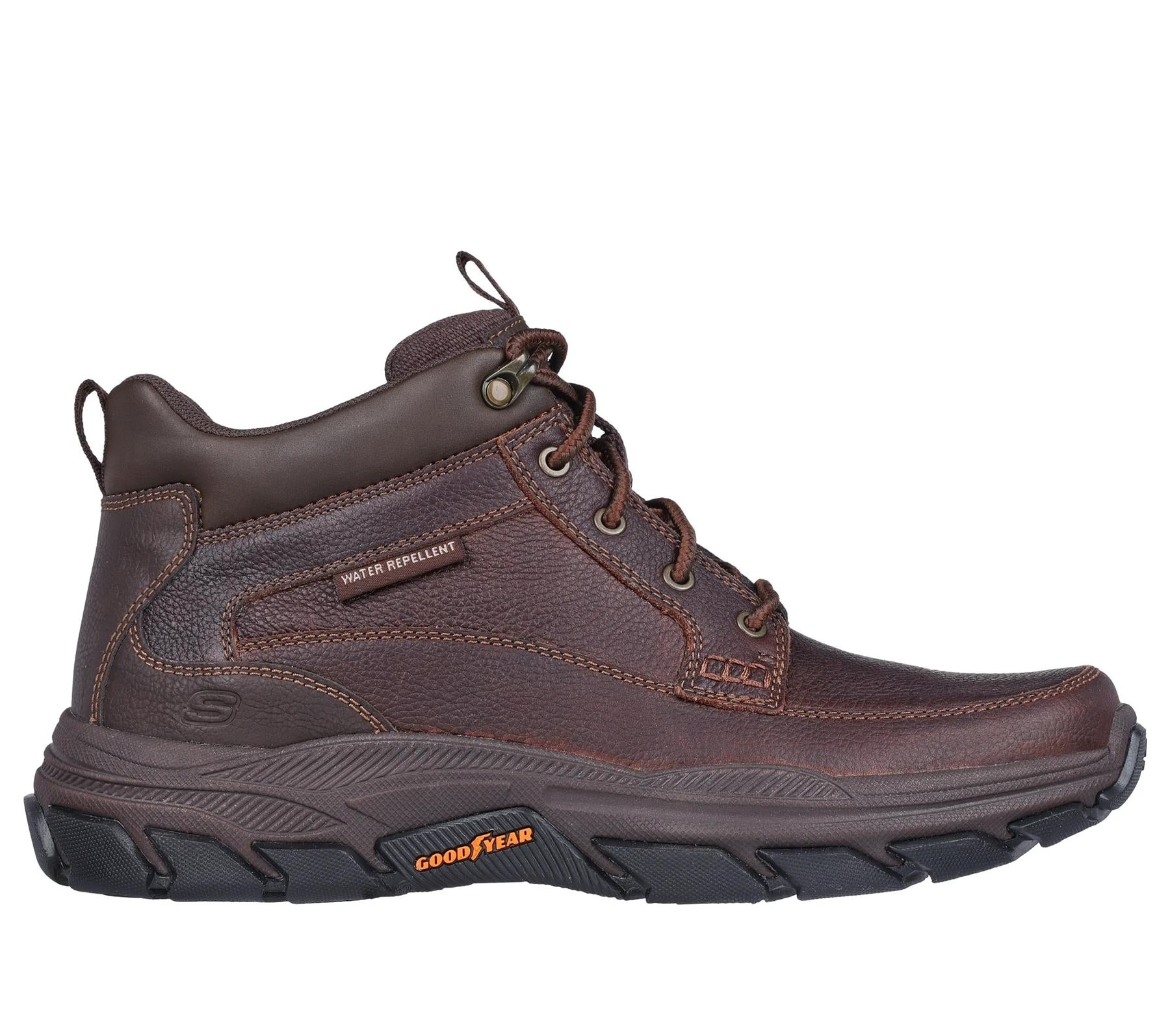 Men's Wide Fit Skechers 204454 Respected Boswell Waterproof Boots - Image 2