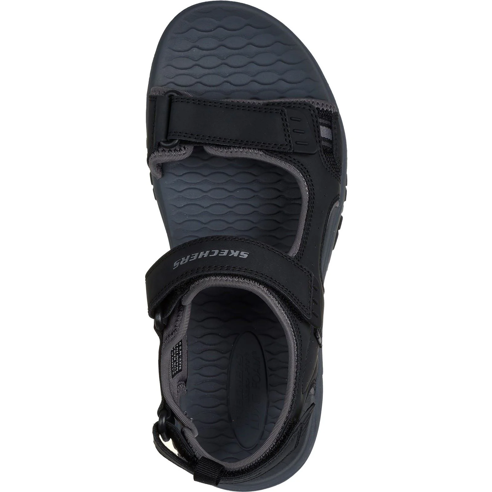 Men's Relaxed Fit Skechers 205139 Prewitt Rigdon Sandals - Image 5