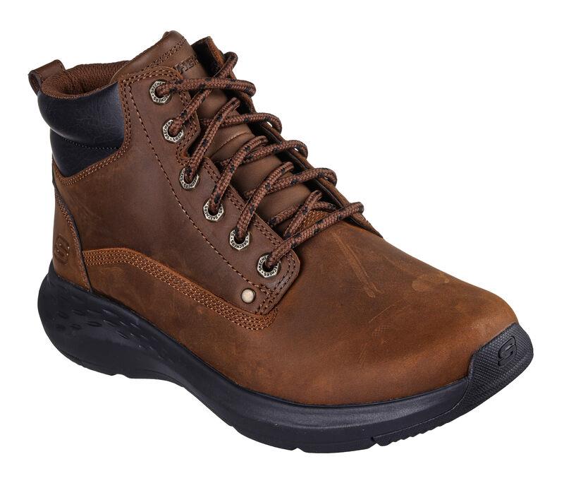 Men's Relaxed Fit Skechers 205175 Parson Ederic Boots - Brown - Image 4