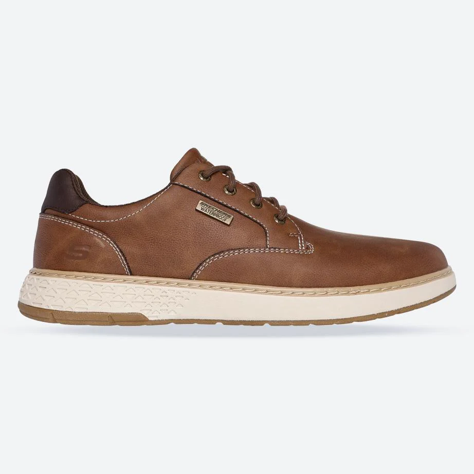 Men's Relaxed Fit Skechers 205234 Garlan Pryor Trainers Waterproof