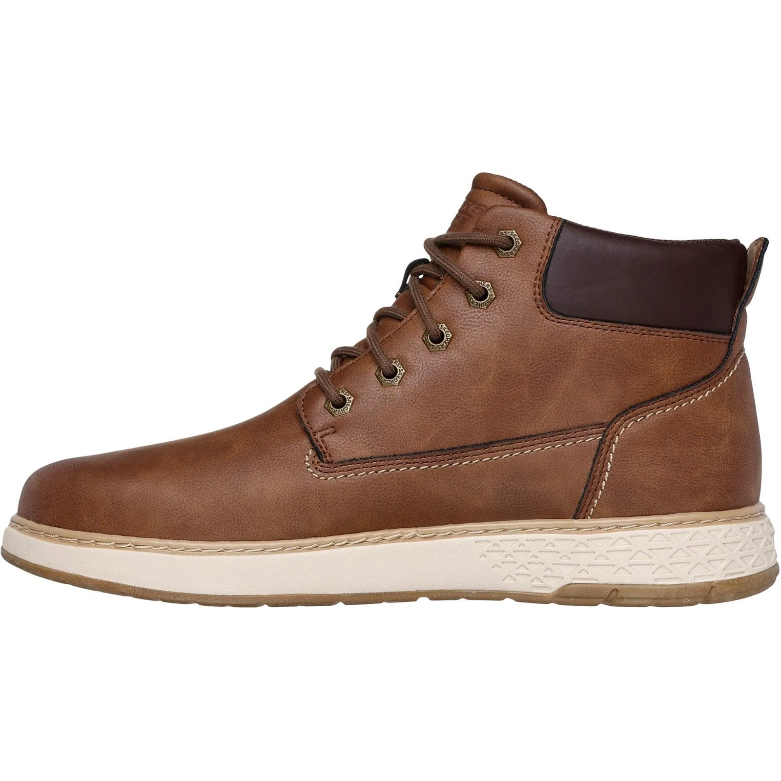 Men's Relaxed Fit Skechers 205235 Garlan Deno Waterproof Boots - Image 4