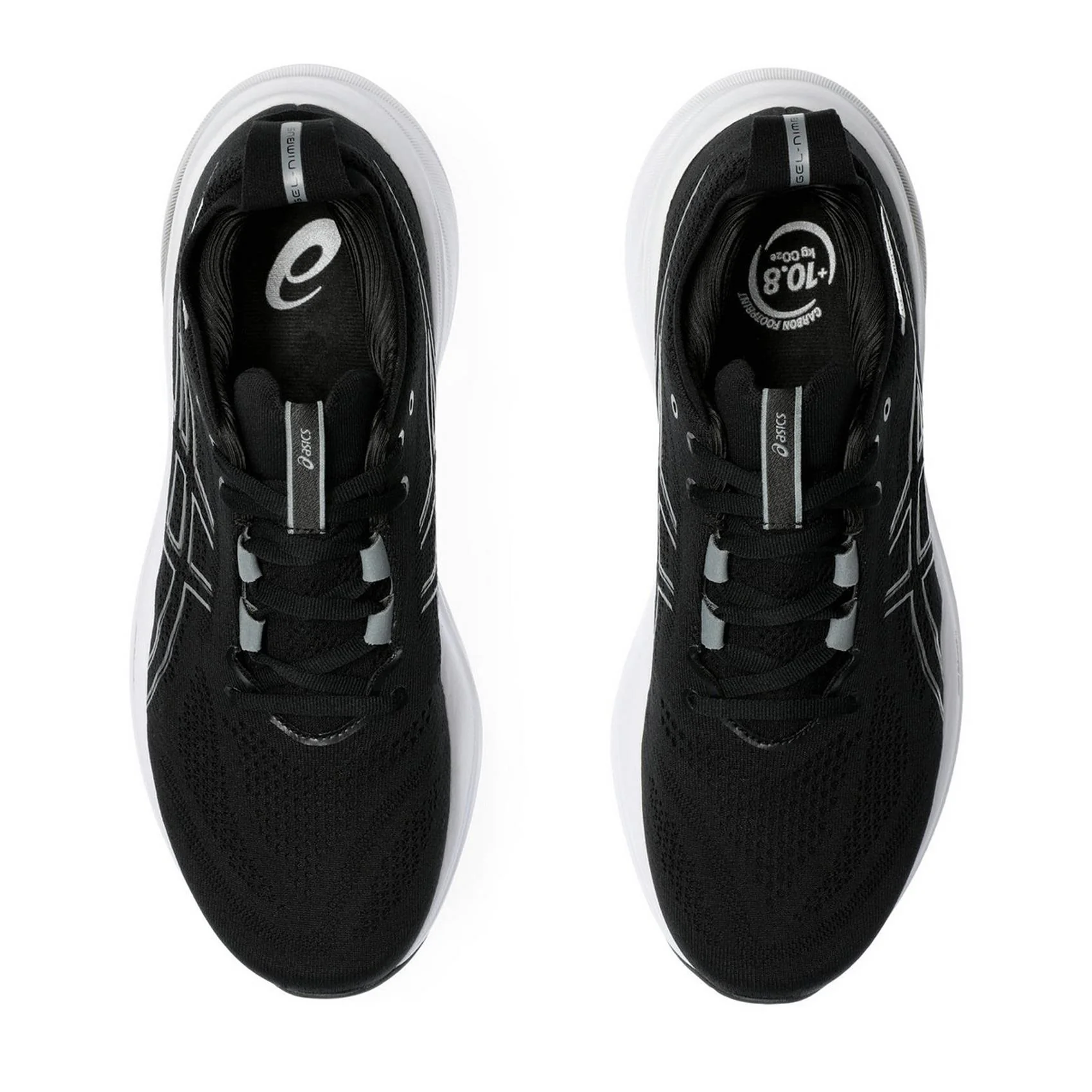 Men's Wide Fit Asics Gel Nimbus 26 Running Trainers - Image 6