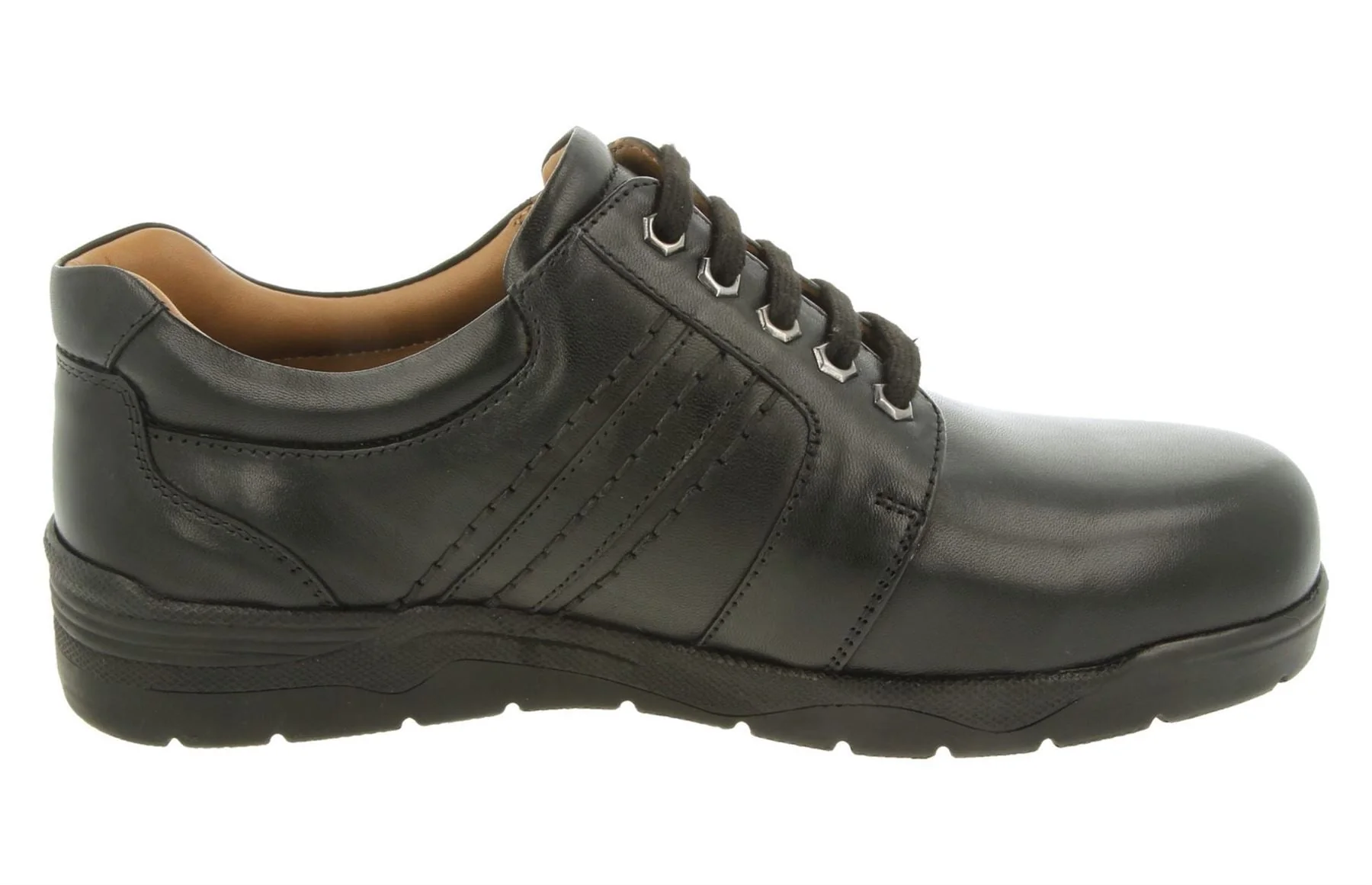 Mens Wide Fit DB Derek Shoes - Image 3