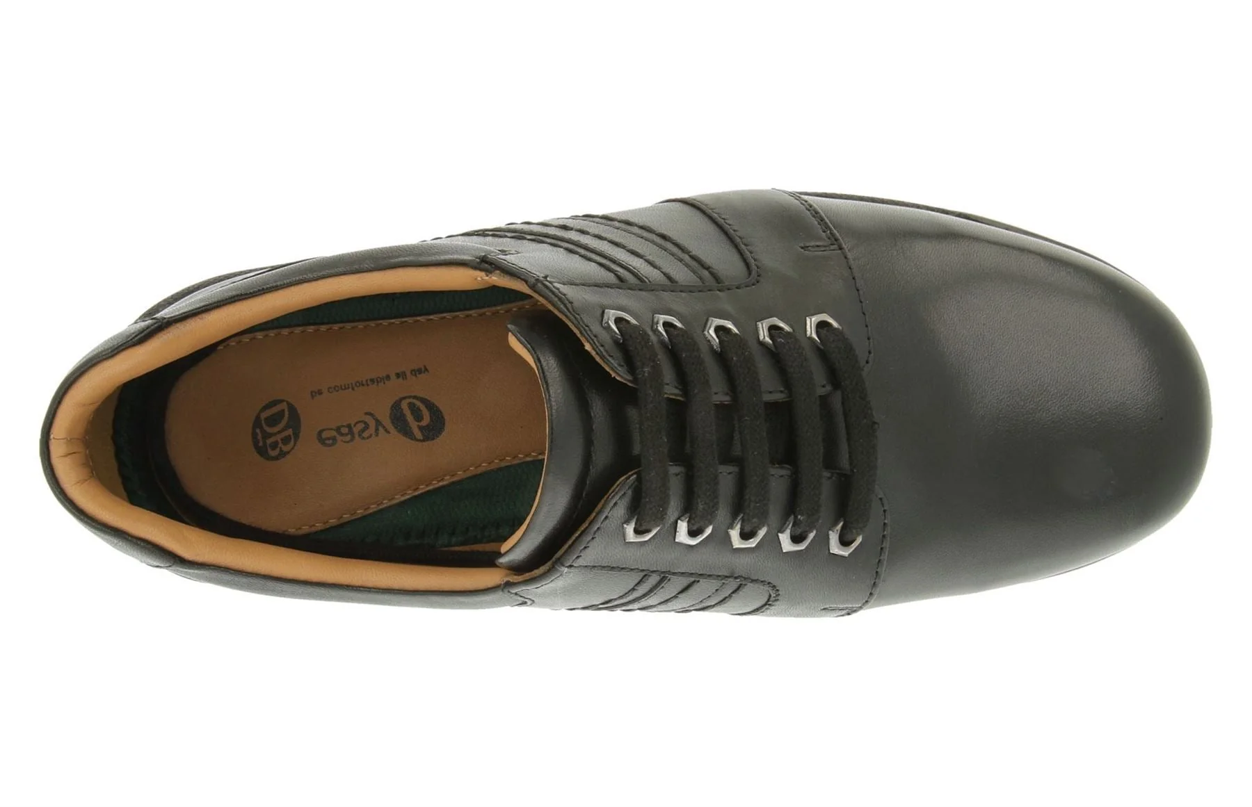 Mens Wide Fit DB Derek Shoes - Image 5