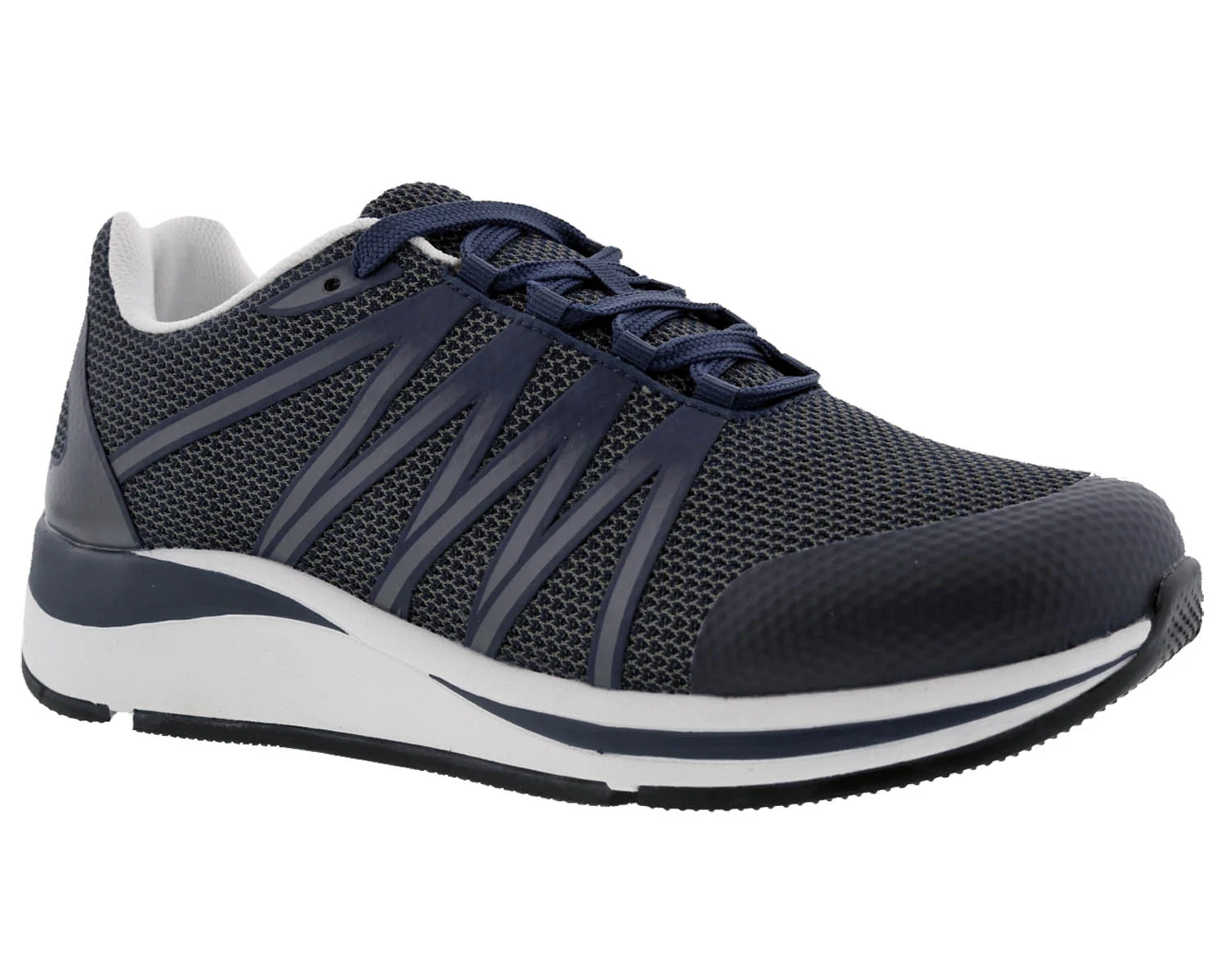 Mens Wide Fit Drew Player Trainers - Image 3