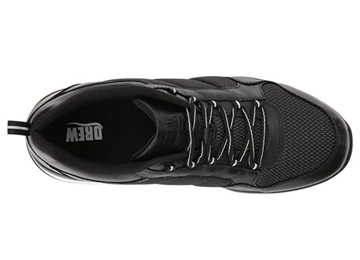 Mens Wide Fit Drew Rocket Shoes - Black - Image 5