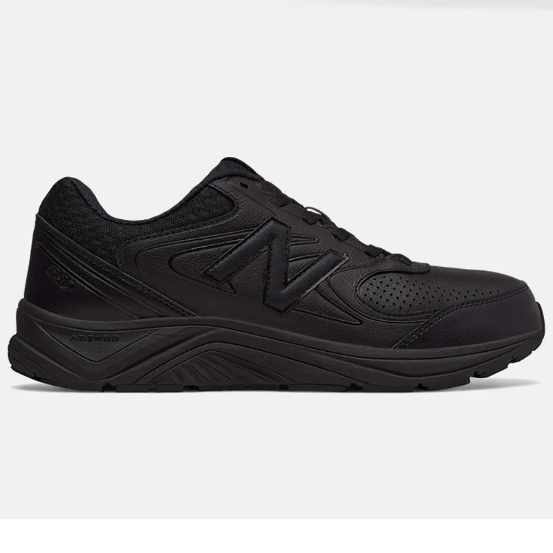 Men's Wide Fit New Balance MW840BK2 Walking Trainers - Image 2
