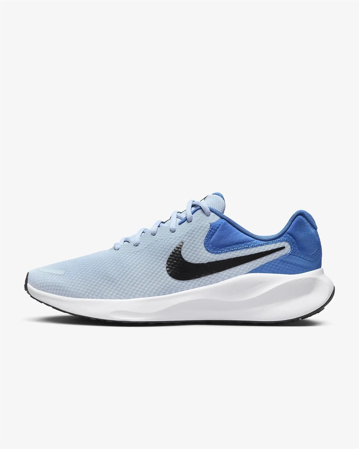 Men's Wide Fit Nike FB8501-402 Revolution 7 Running Trainers - Image 3