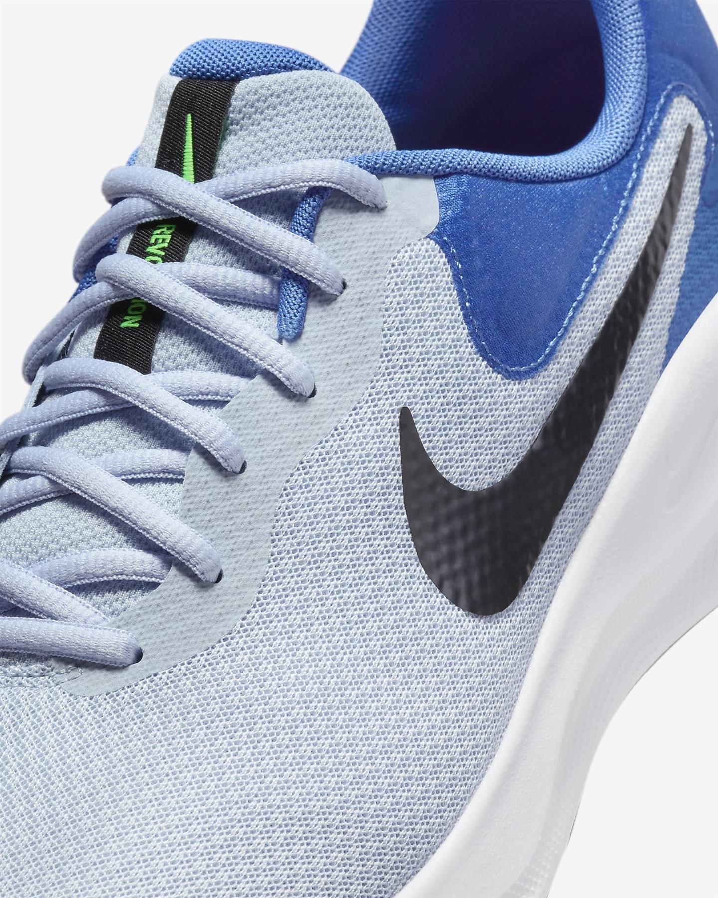 Men's Wide Fit Nike FB8501-402 Revolution 7 Running Trainers - Image 4