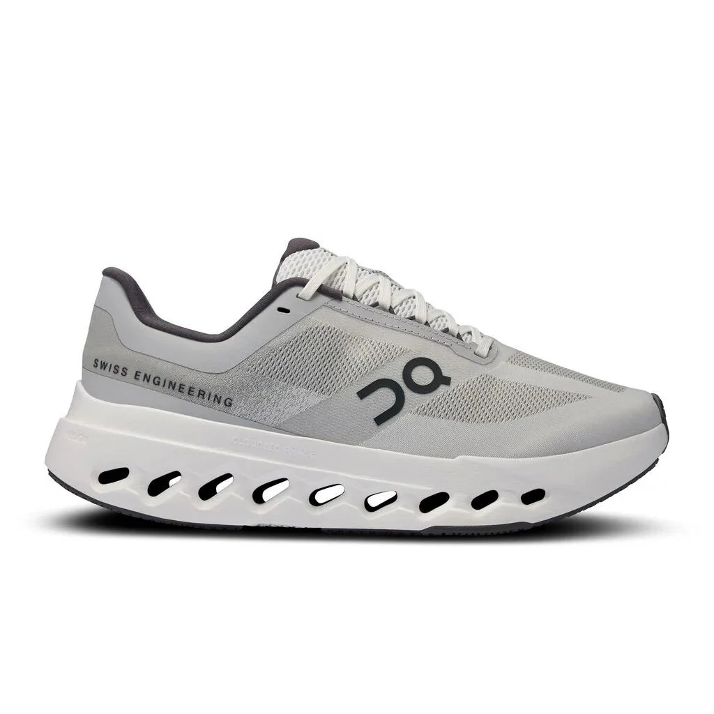 Men's Wide Fit On Cloudsurfer Next Wide Training Shoes - Glacier/White - Image 3