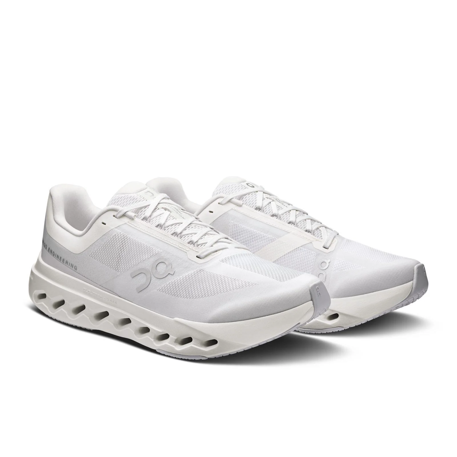 Men's Wide Fit On Cloudsurfer Next Wide Training Shoes - White/White - Image 3