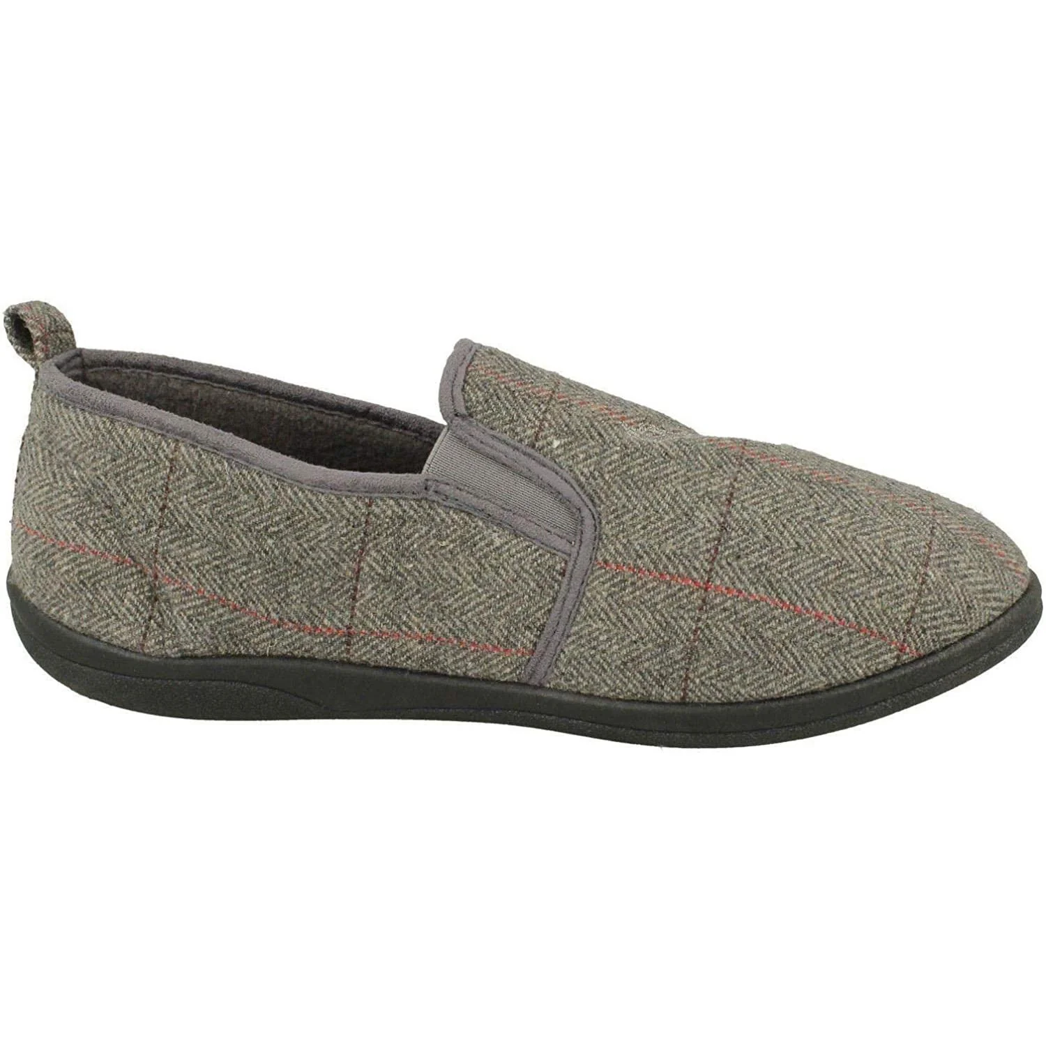 Mens Wide Fit Padders Huntsman Slippers - Image 3