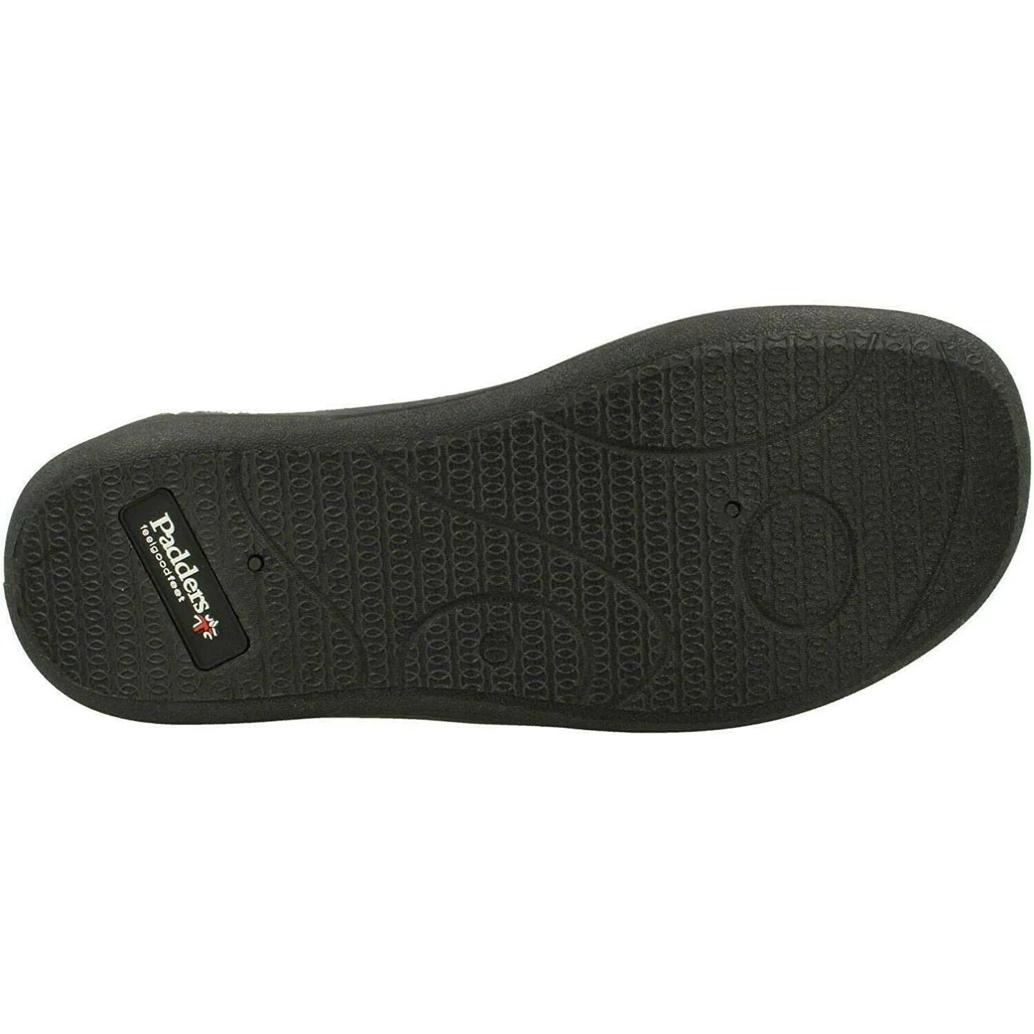 Mens Wide Fit Padders Huntsman Slippers - Image 8