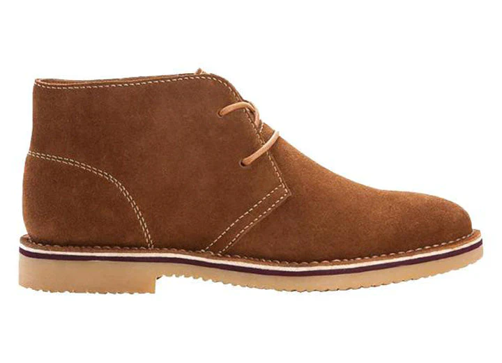 Mens Wide Fit Propet MCX012SBLK Findley Desert Boots - Image 4