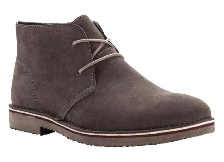 Mens Wide Fit Propet MCX012SBLK Findley Desert Boots - Image 7