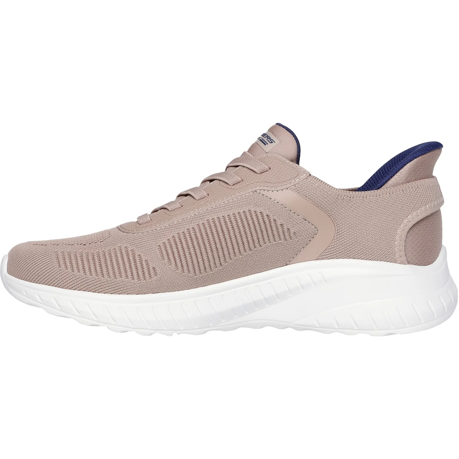 Men's Wide Fit Skechers 118312 Slip-ins Bobs Sport Squad Chaos Solid Step Trainers - Image 10
