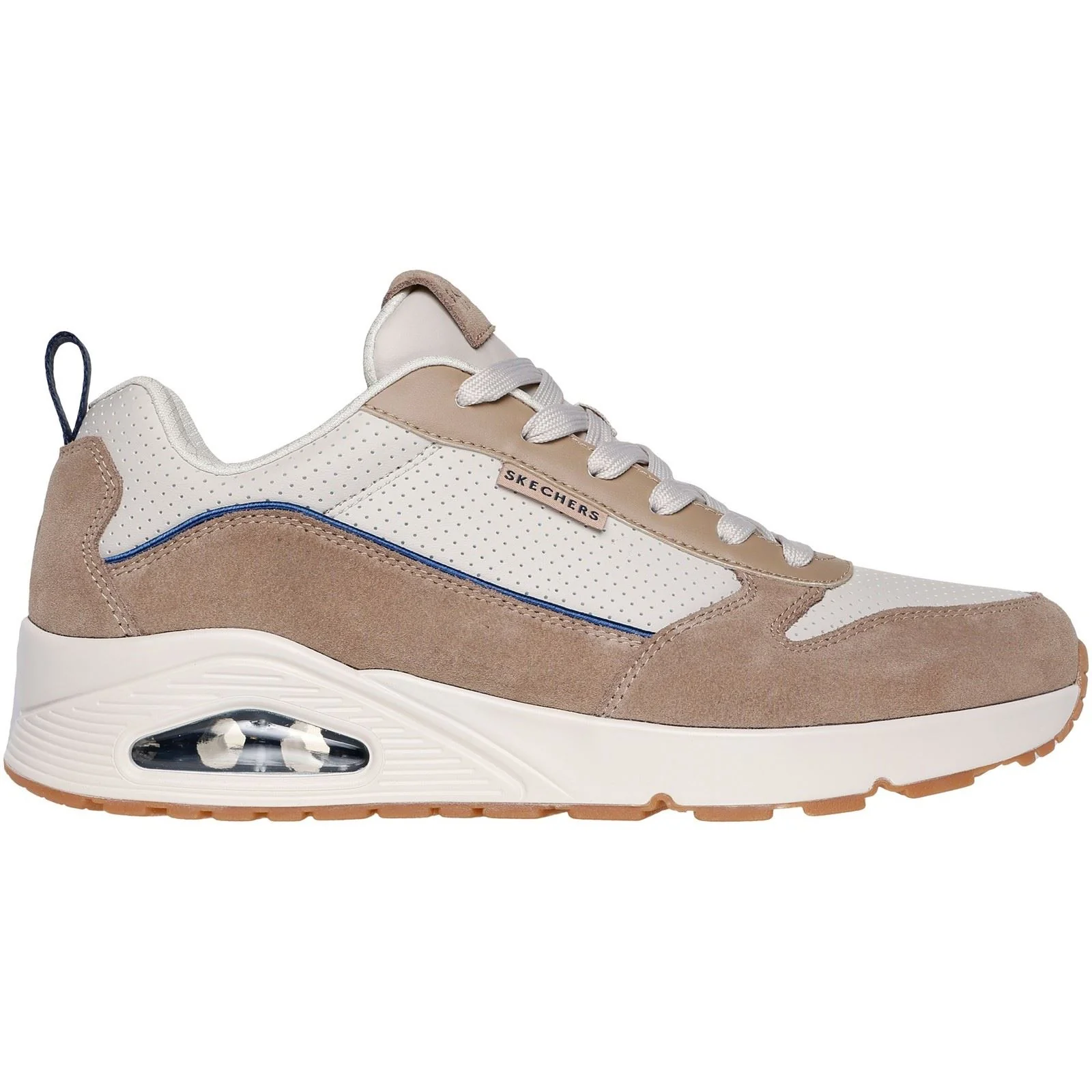 Men's Wide Fit Skechers 183011 Uno Stacre 2.0 Trainers - Image 2