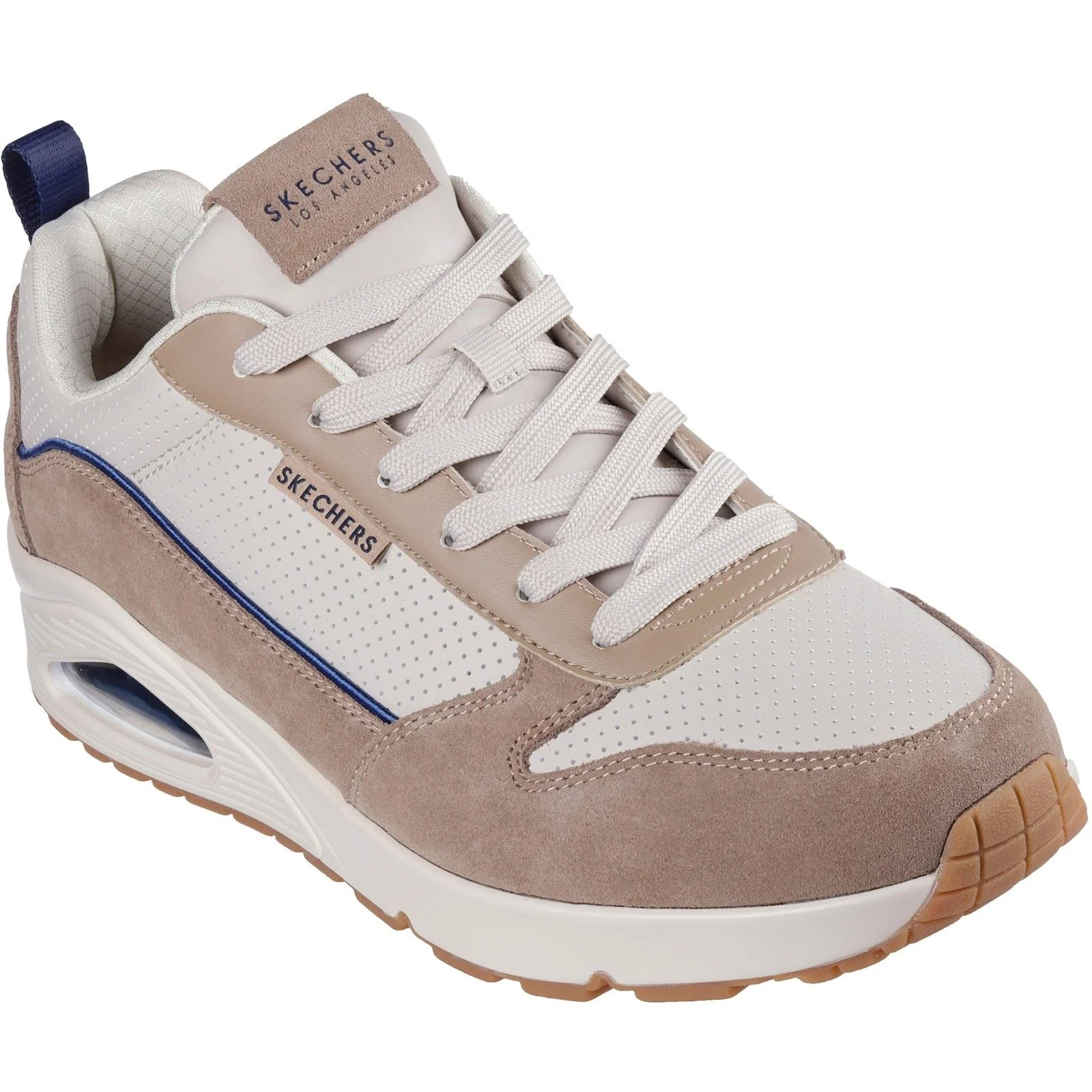 Men's Wide Fit Skechers 183011 Uno Stacre 2.0 Trainers - Image 3