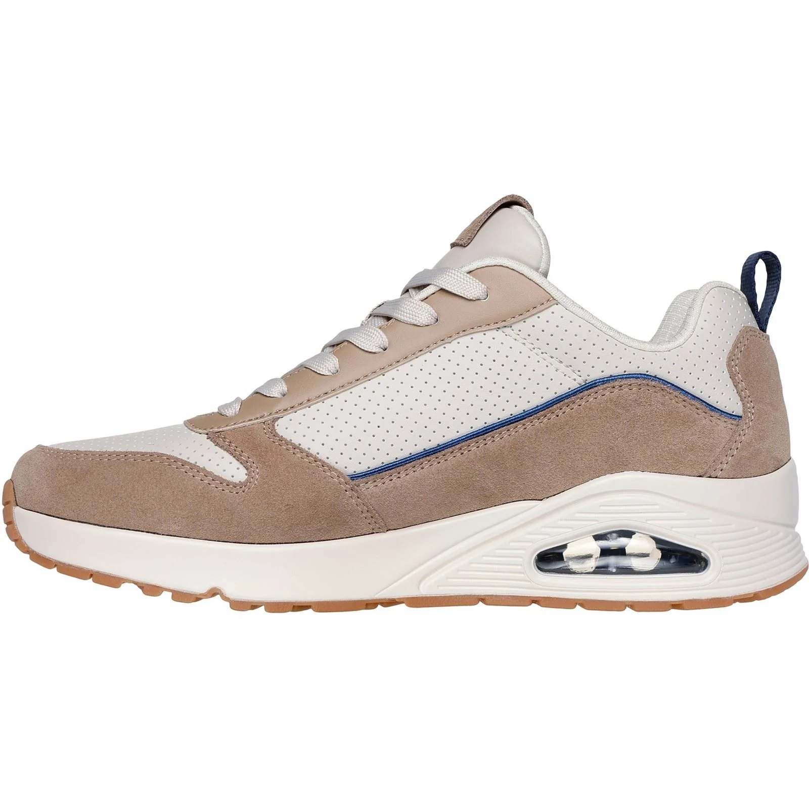 Men's Wide Fit Skechers 183011 Uno Stacre 2.0 Trainers - Image 4