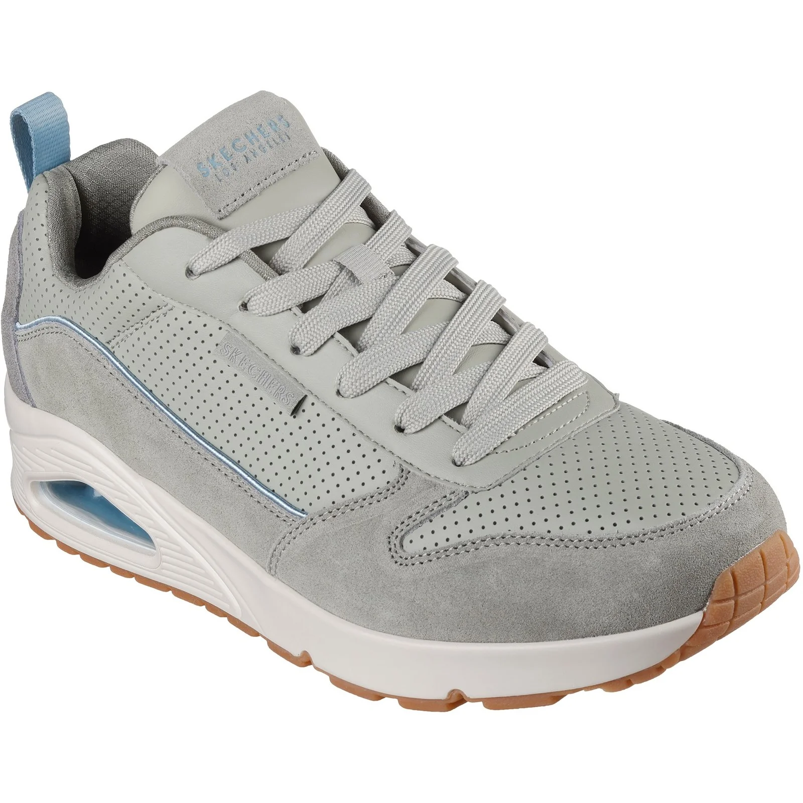 Men's Wide Fit Skechers 183011 Uno Stacre 2.0 Trainers - Image 8