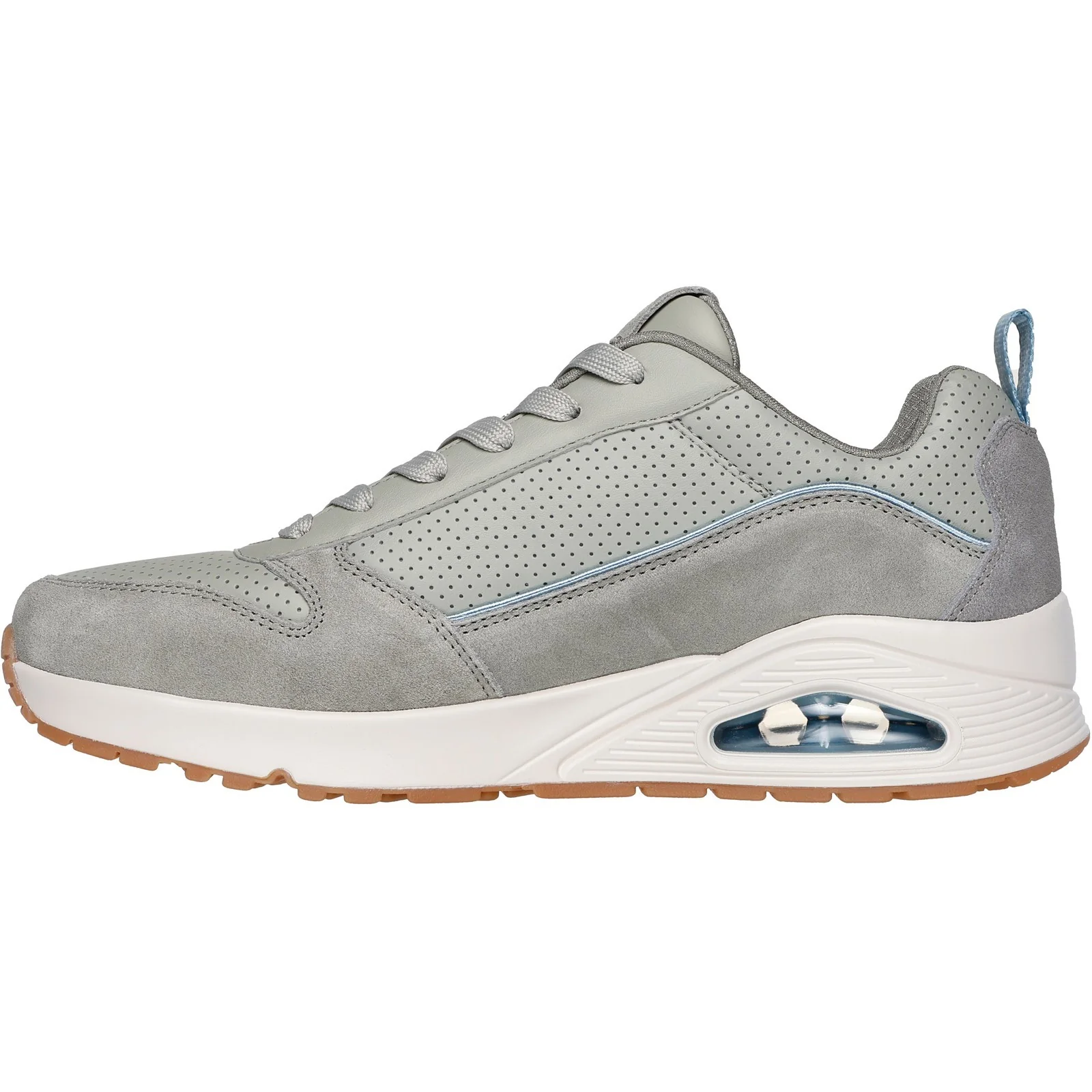 Men's Wide Fit Skechers 183011 Uno Stacre 2.0 Trainers - Image 9