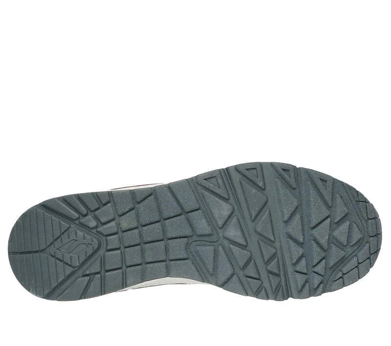 Men's Wide Fit Skechers 183020 Uno Retro One Trainers - Image 12