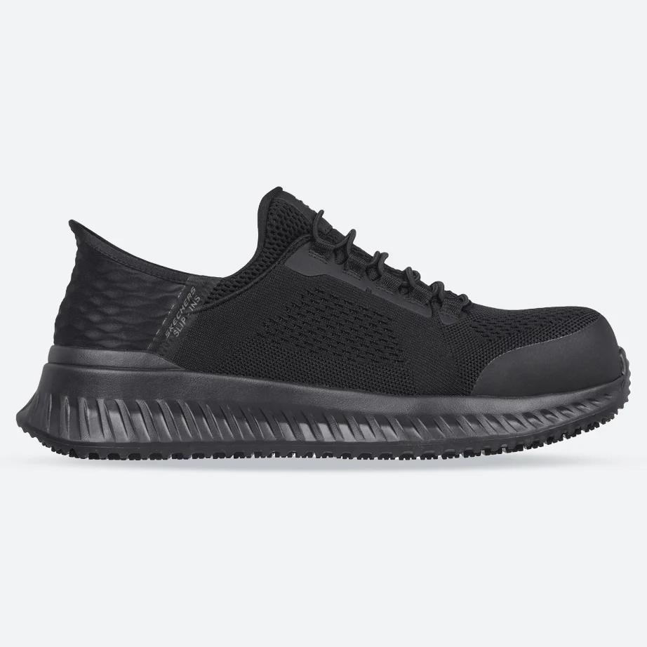 Men's Wide Fit Skechers 200206EC Slip-ins Tilido Fletchit Safety Trainers