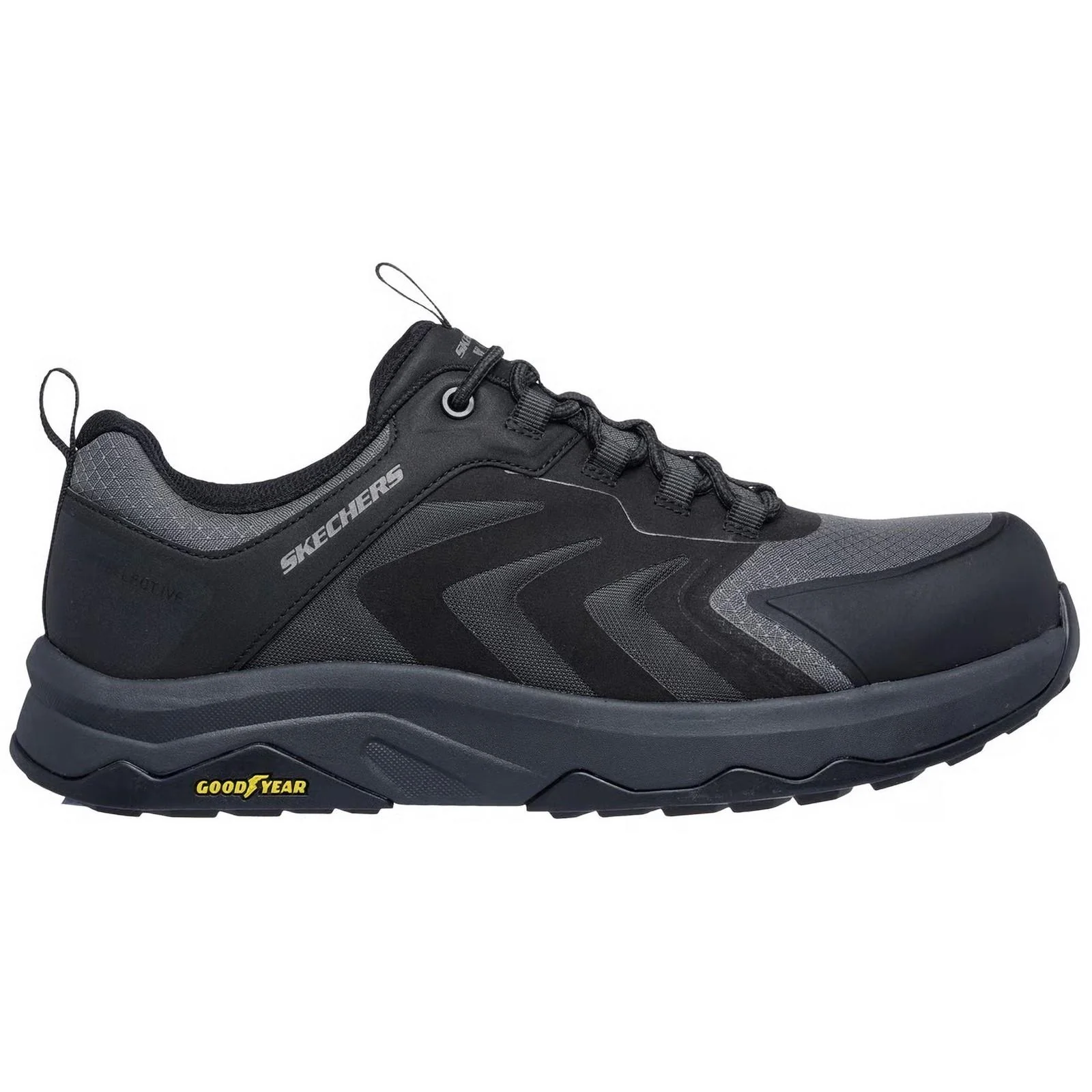 Men's Wide Fit Skechers 200255EC Work Safety Speed Flex Trekker Trainers - Image 2