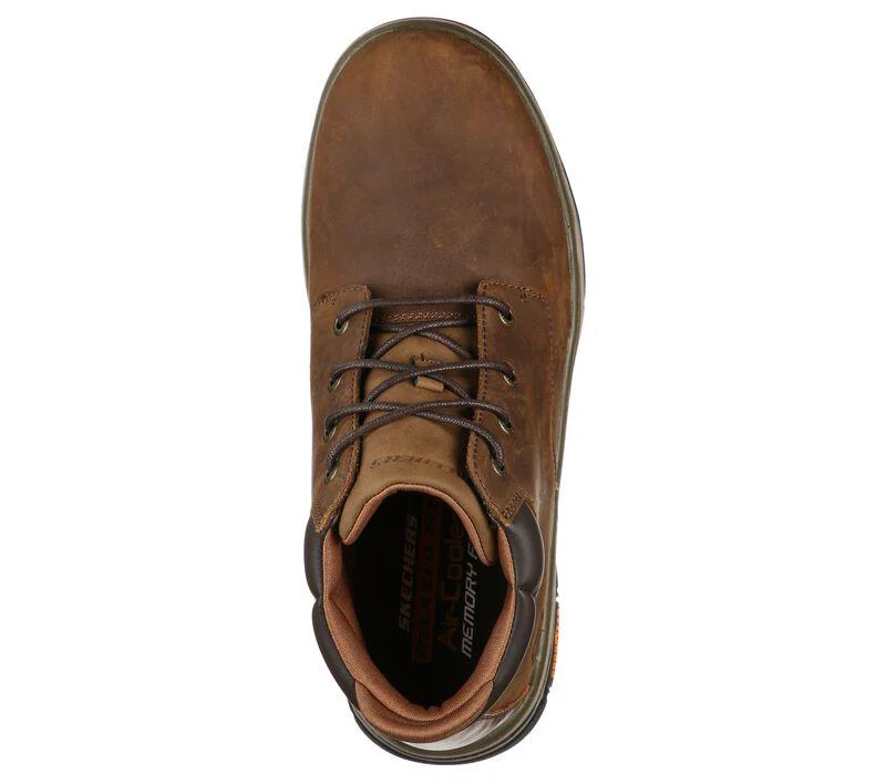Men's Wide Fit Skechers 204394 Segment 2.0 Brogden Boots - Image 11