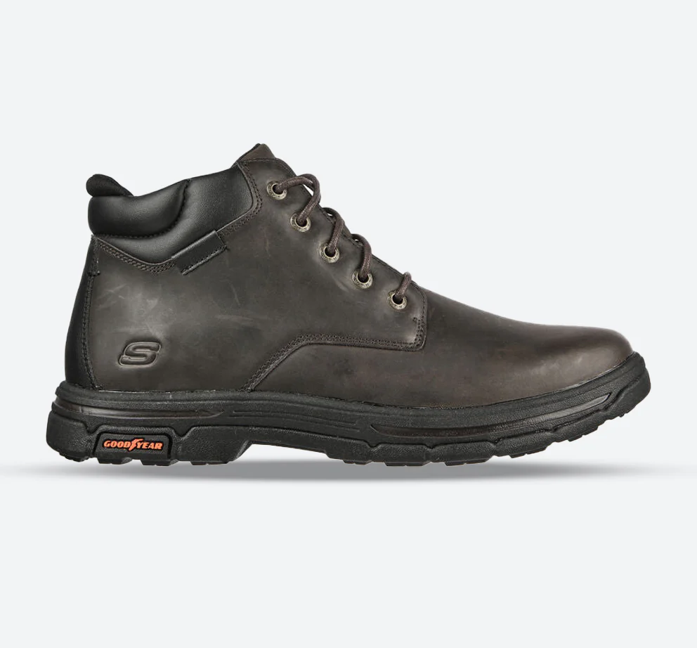 Men's Wide Fit Skechers 204394 Segment 2.0 Brogden Boots - Image 13