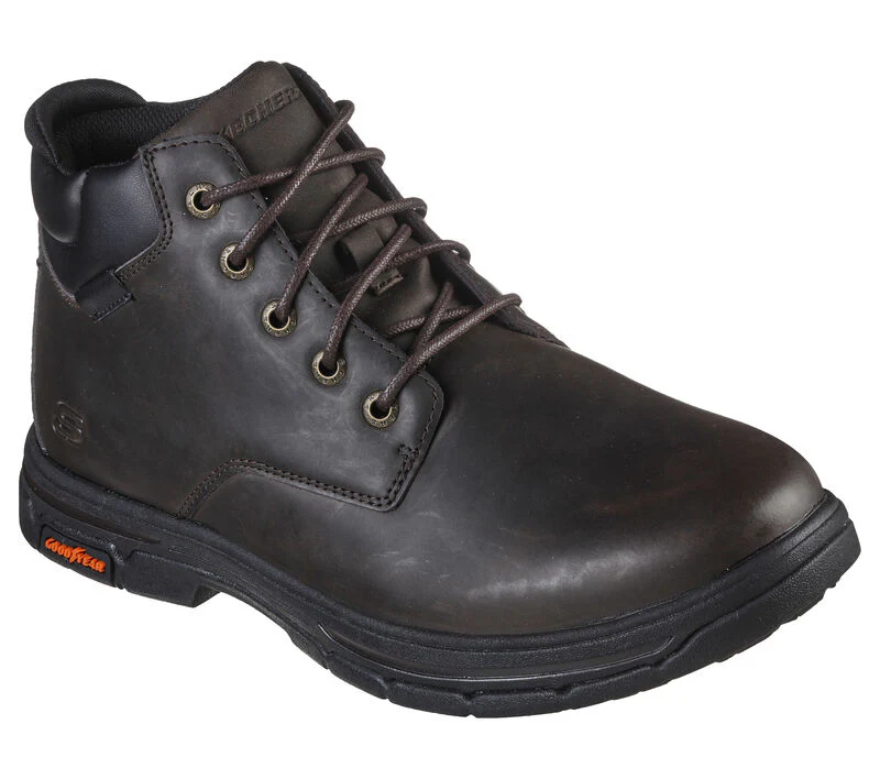 Men's Wide Fit Skechers 204394 Segment 2.0 Brogden Boots - Image 15