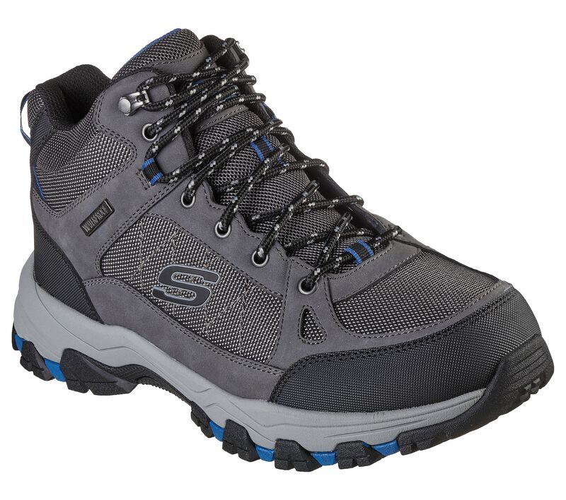Men's Wide Fit Skechers 204477 Selmen Melano Hiking Boots - Image 12