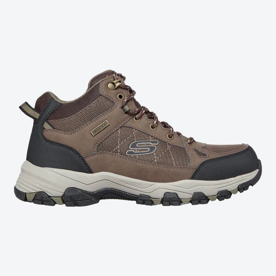 Men's Wide Fit Skechers 204477 Selmen Melano Hiking Boots - Image 6