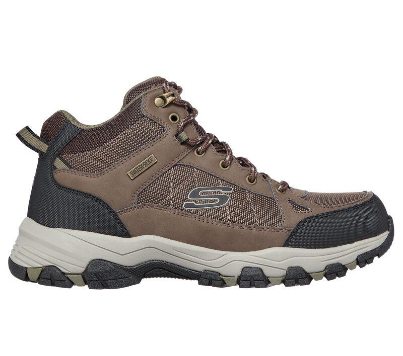 Men's Wide Fit Skechers 204477 Selmen Melano Hiking Boots - Image 7