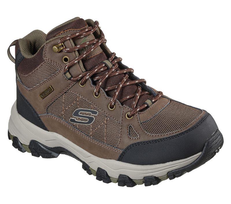 Men's Wide Fit Skechers 204477 Selmen Melano Hiking Boots - Image 8