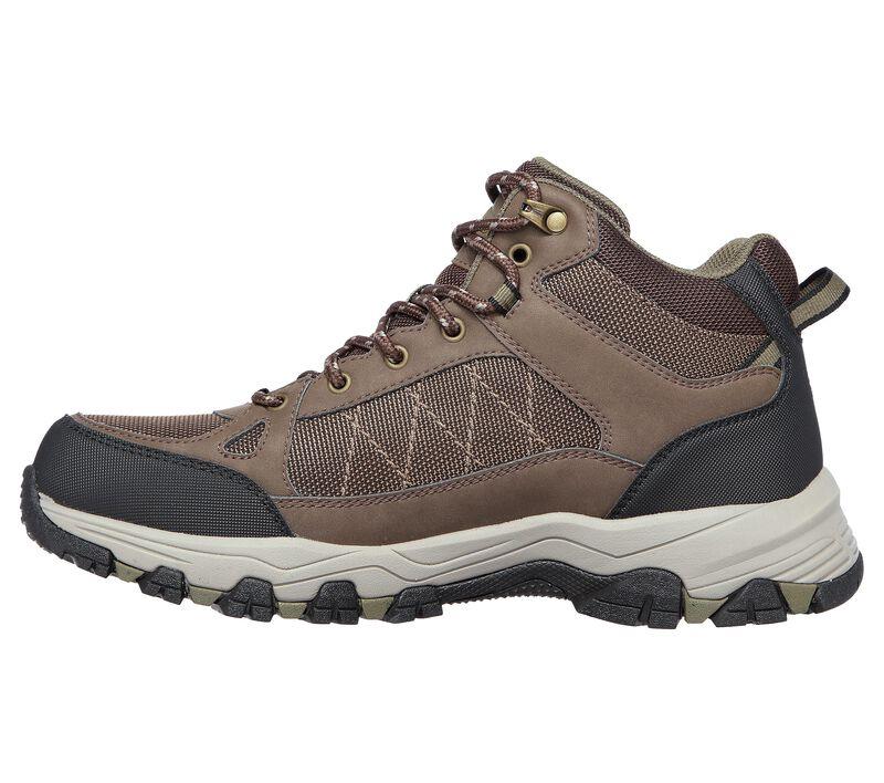 Men's Wide Fit Skechers 204477 Selmen Melano Hiking Boots - Image 9