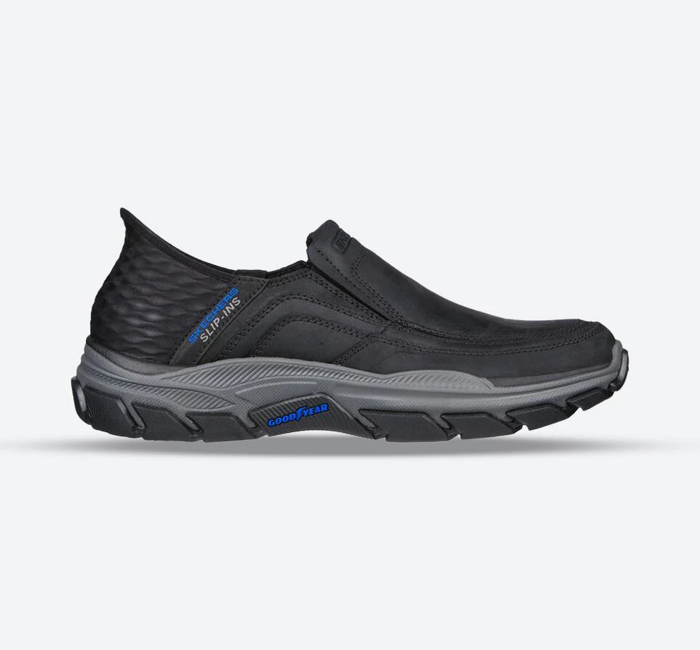 Men's Wide Relaxed Fit Skechers 204810 Slip-ins Rf Respected Elgin Trainers - Image 7