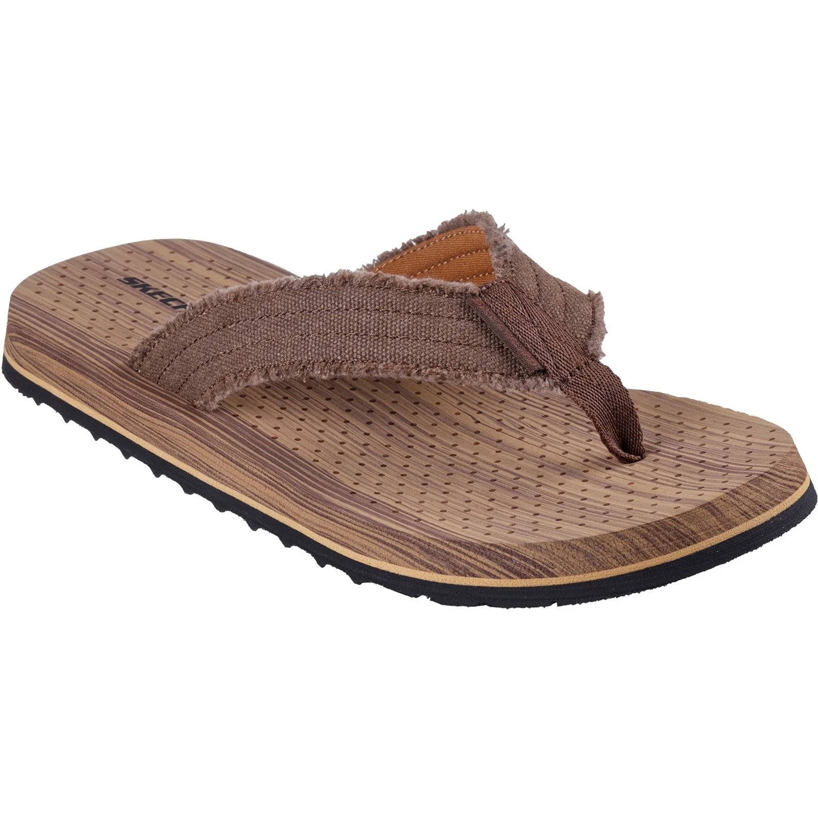 Men's Wide Fit Skechers 205098 Tantric Fritz Sandals - Brown - Image 3