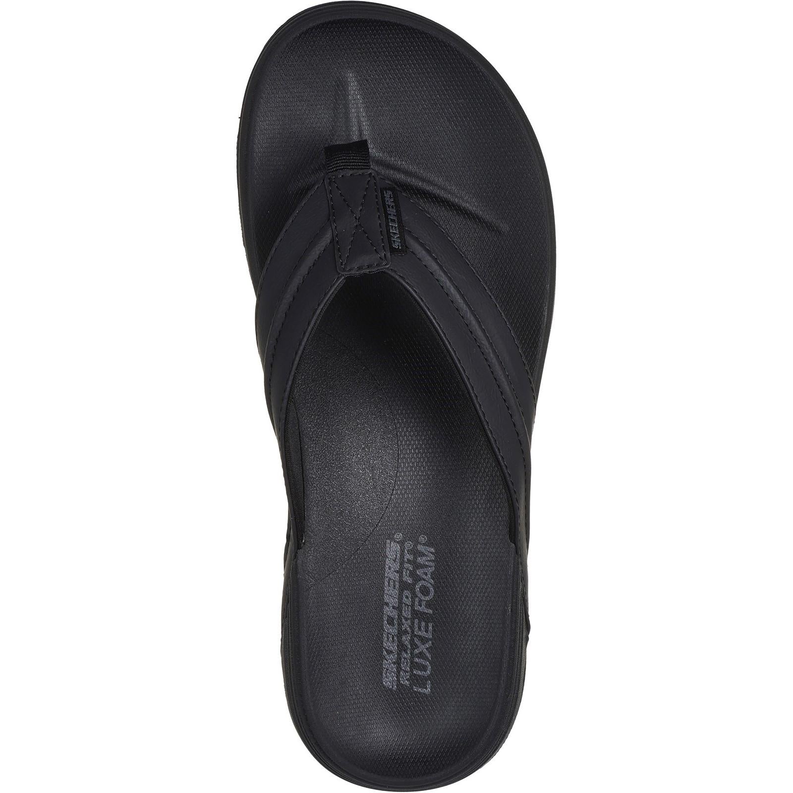Men's Wide Fit Skechers 205111 Patino Marlee Slippers - Image 5