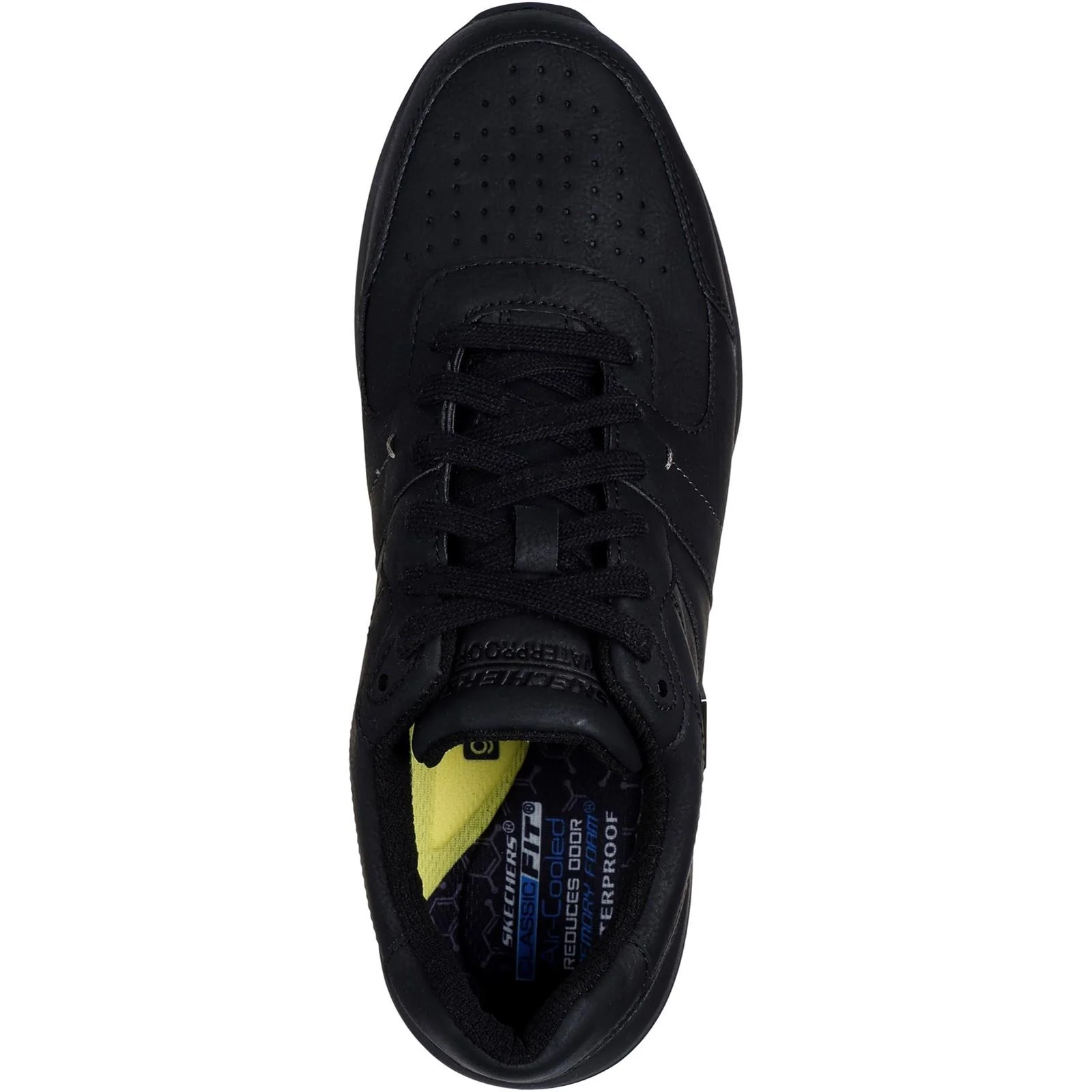 Men's Wide Fit Skechers 205236 Waterproof Netson Trainers - Image 5