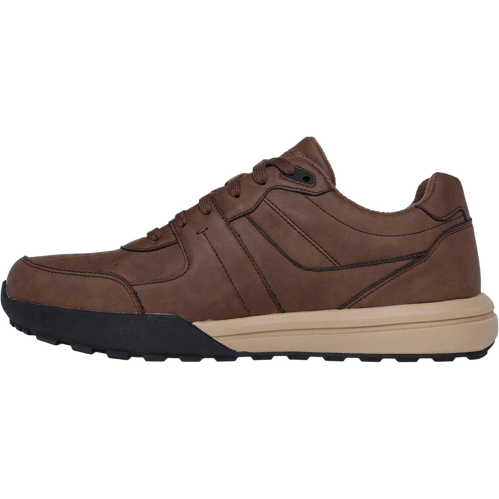 Men's Wide Fit Skechers 205236 Waterproof Netson Trainers - Image 9