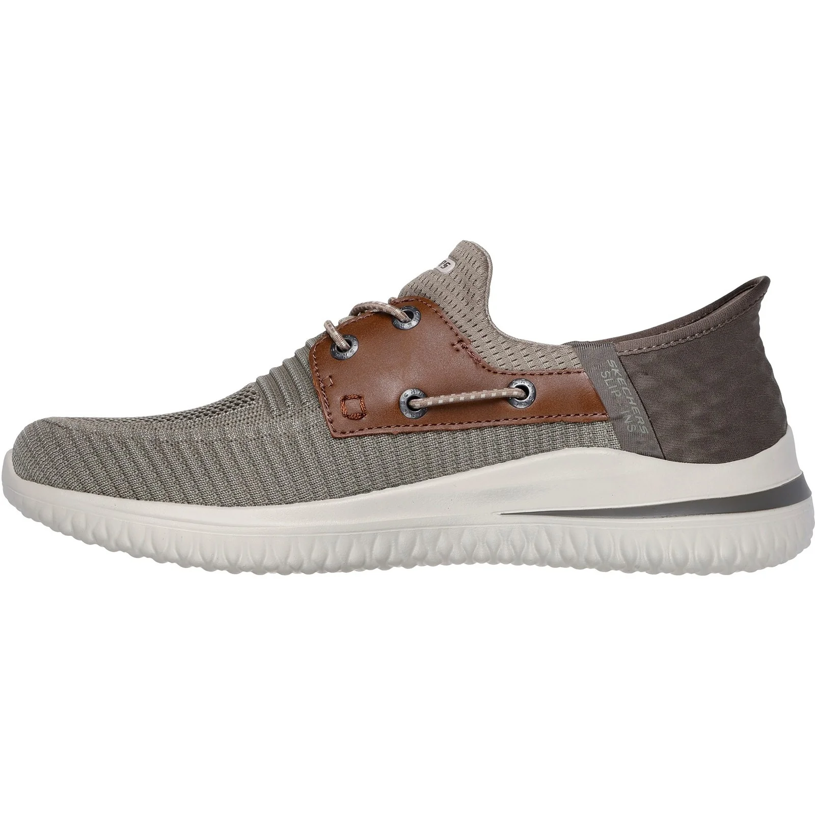 Men's Wide Fit Skechers 210606 Slip-ins Delson 3.0 Roth Trainers - Image 10