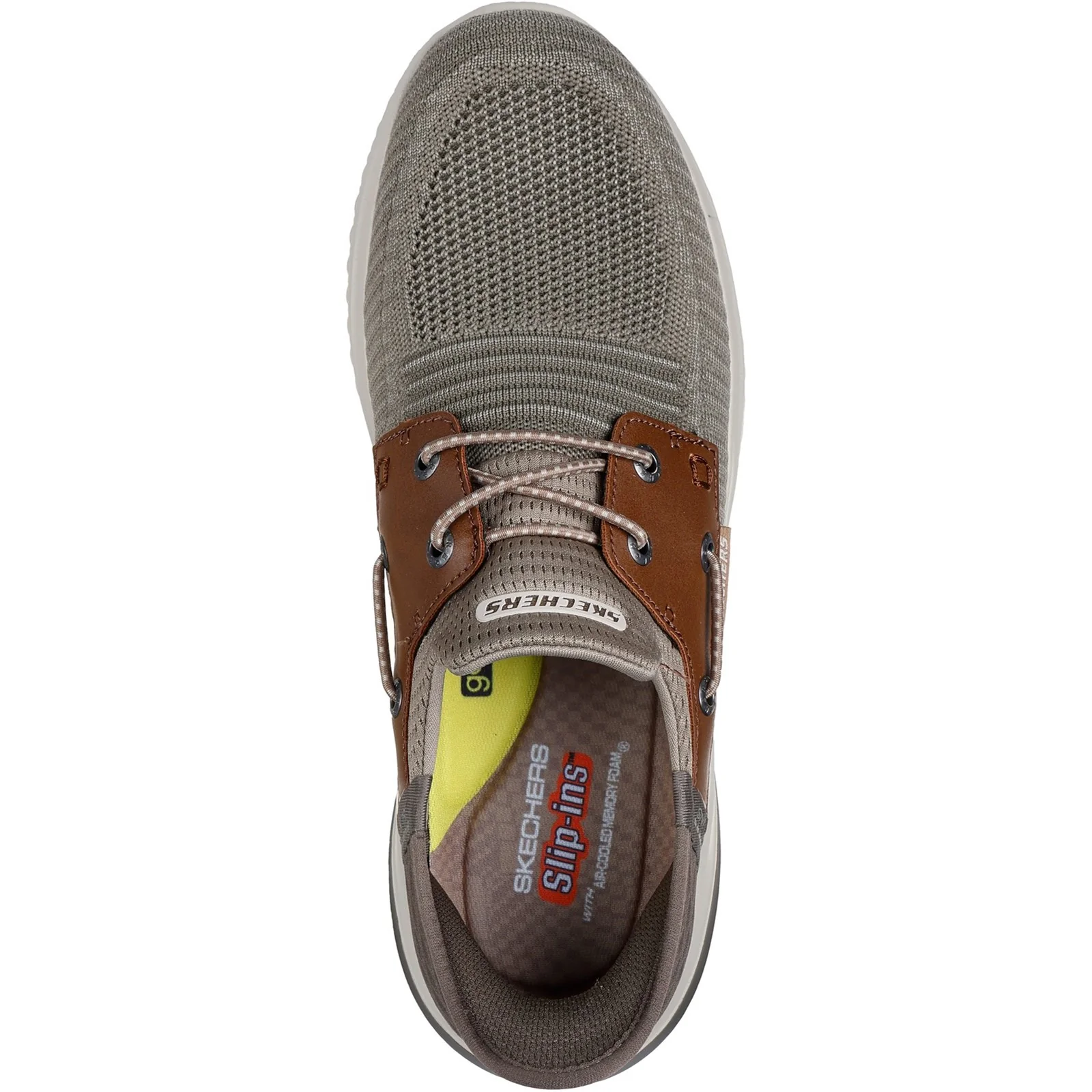 Men's Wide Fit Skechers 210606 Slip-ins Delson 3.0 Roth Trainers - Image 11