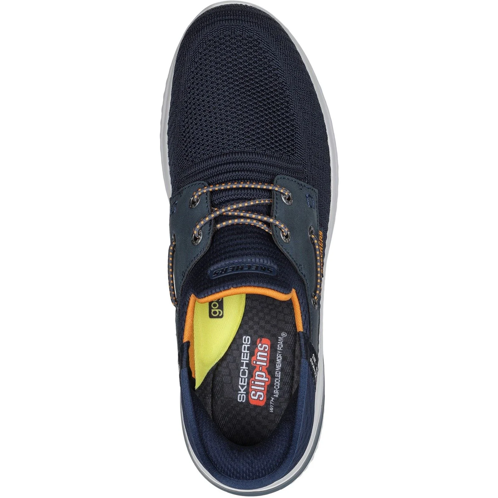Men's Wide Fit Skechers 210606 Slip-ins Delson 3.0 Roth Trainers - Image 5
