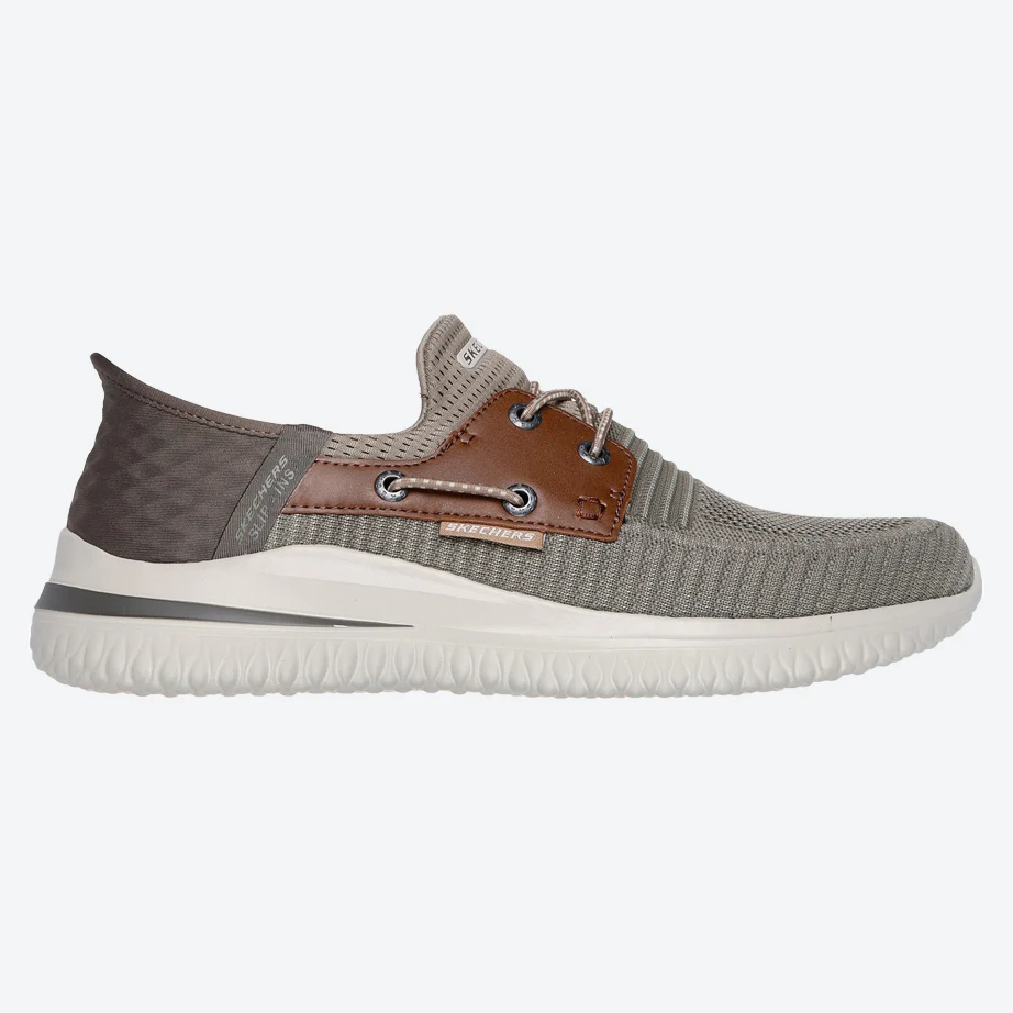 Men's Wide Fit Skechers 210606 Slip-ins Delson 3.0 Roth Trainers - Image 7