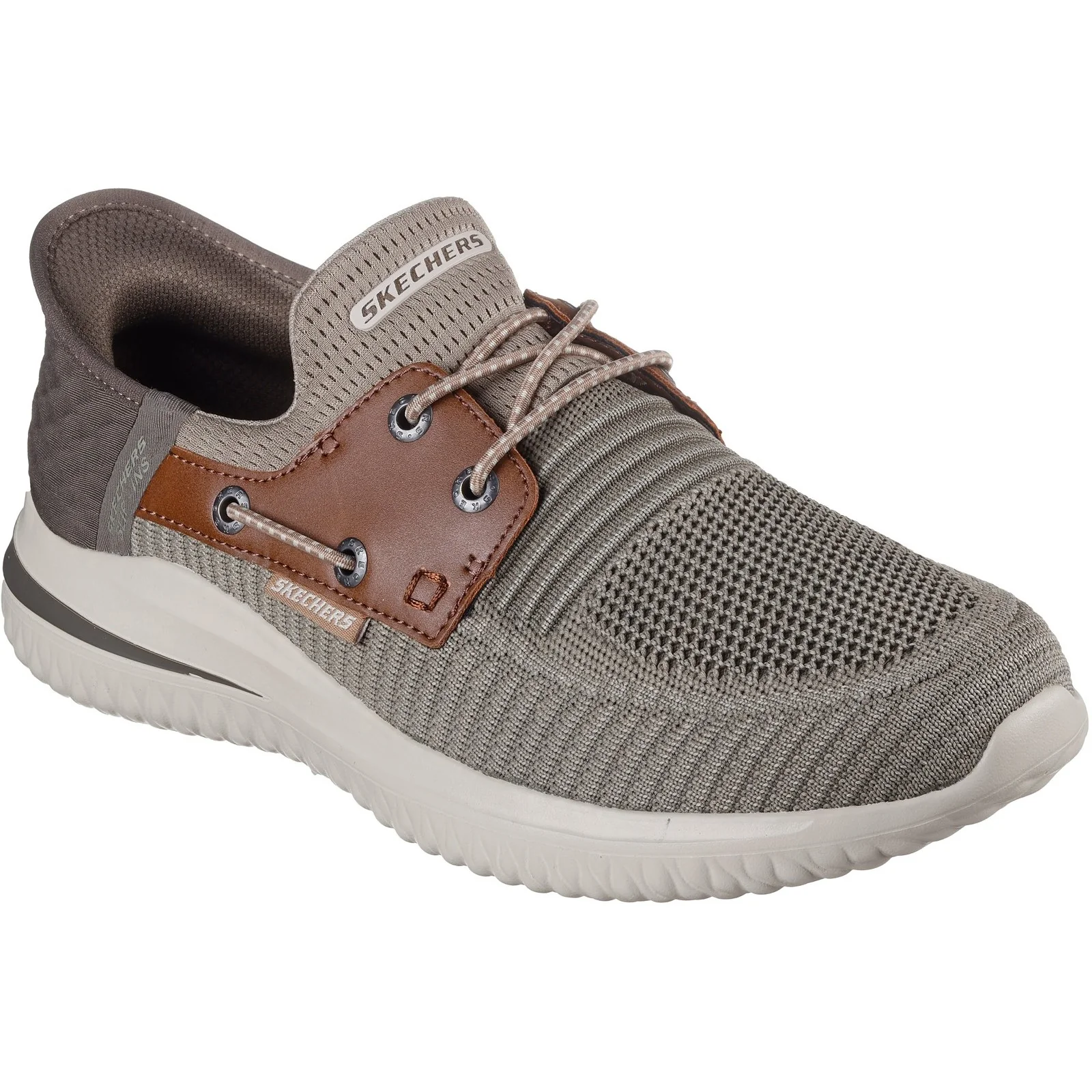 Men's Wide Fit Skechers 210606 Slip-ins Delson 3.0 Roth Trainers - Image 9